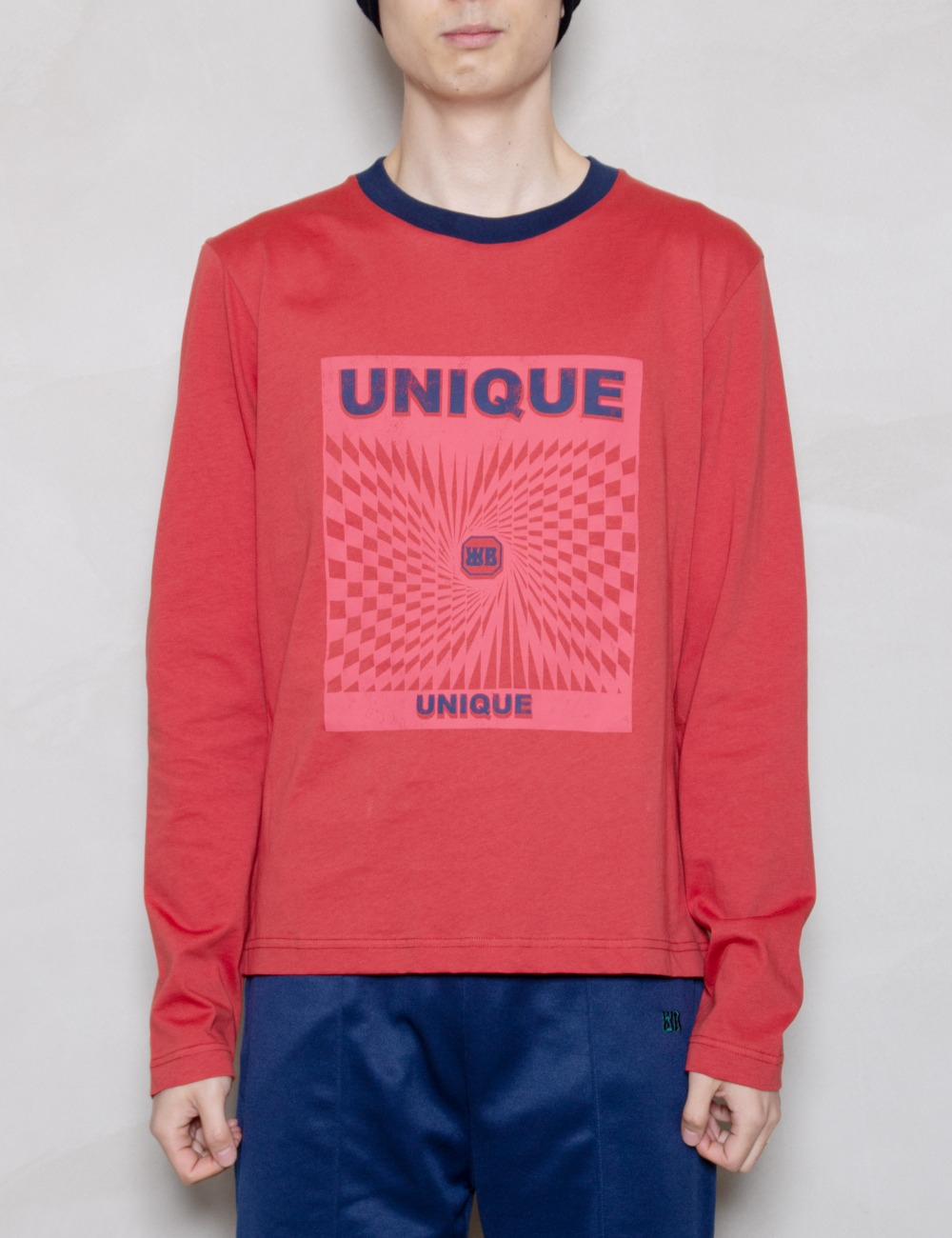 UNIQUE LONG SLEEVE TEE_RED
