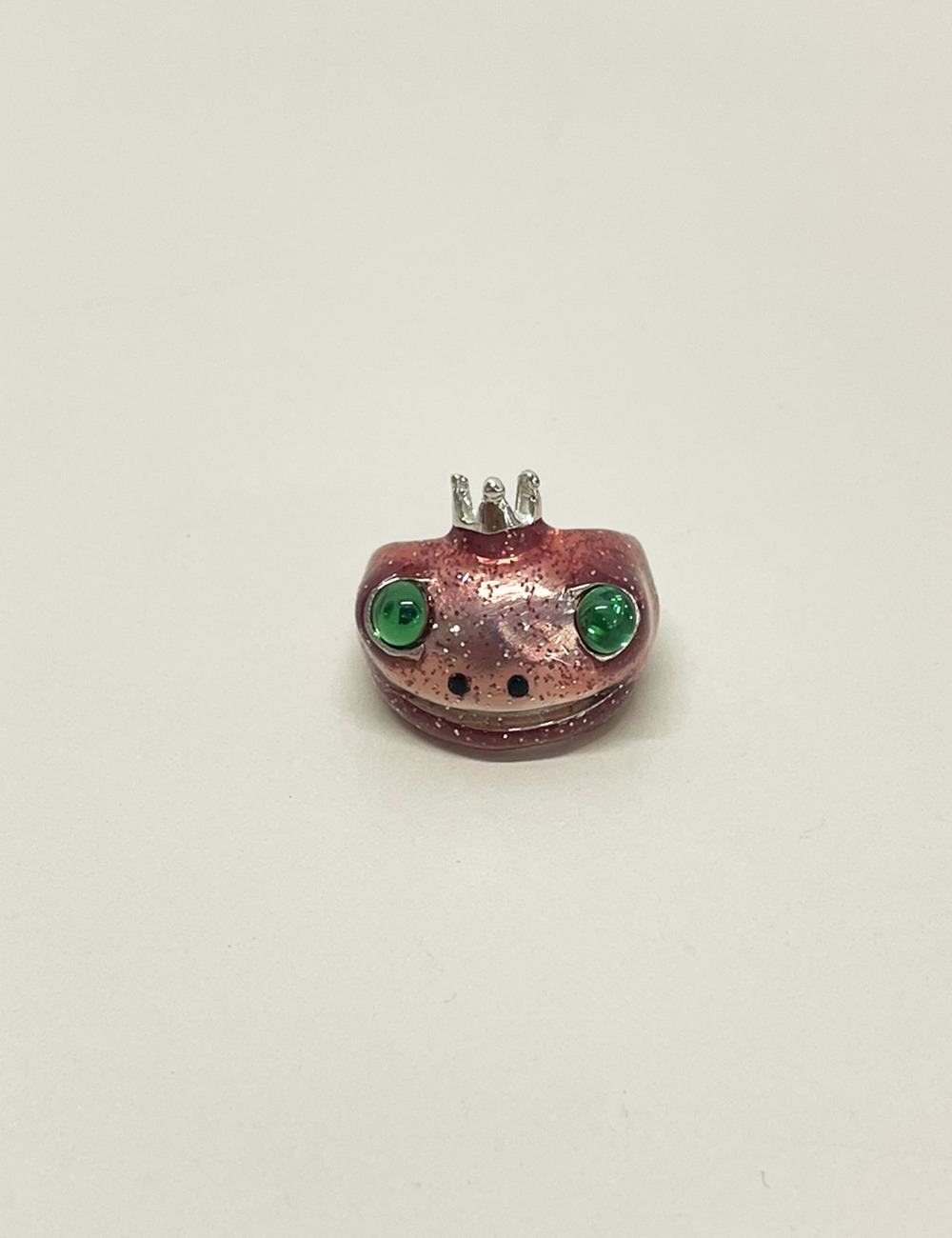 GLITTER FROG RING_PINK