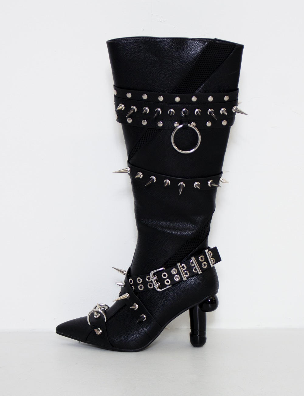 SPIKE BOOTS_BLACK