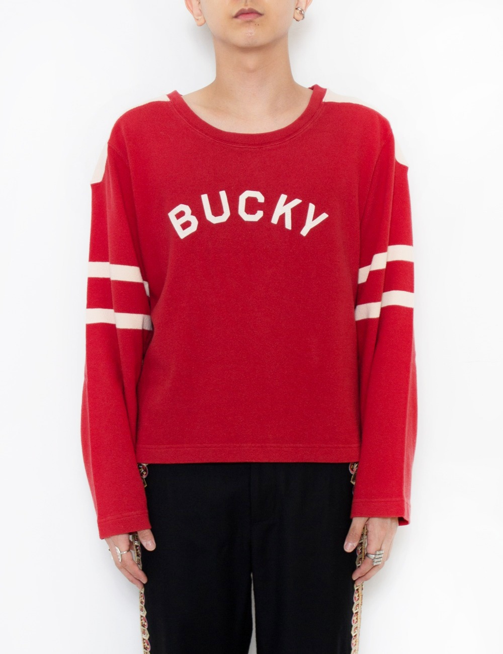 BUCKY PULLOVER_RED